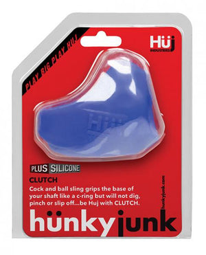 Hunkyjunk Clutch Cock & Ball Sling Cobalt Blue