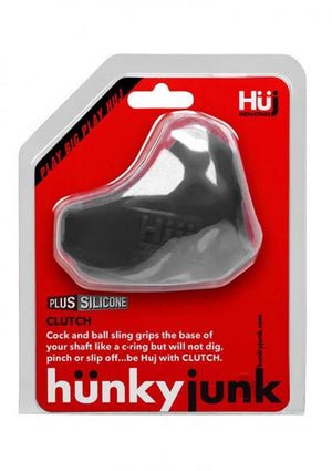 Hunkyjunk Clutch Cock & Ball Sling Tar Black