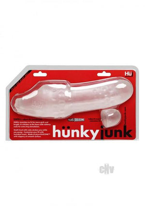Hunkyjunk Swell Adjust Fit Cock Sheath Ice