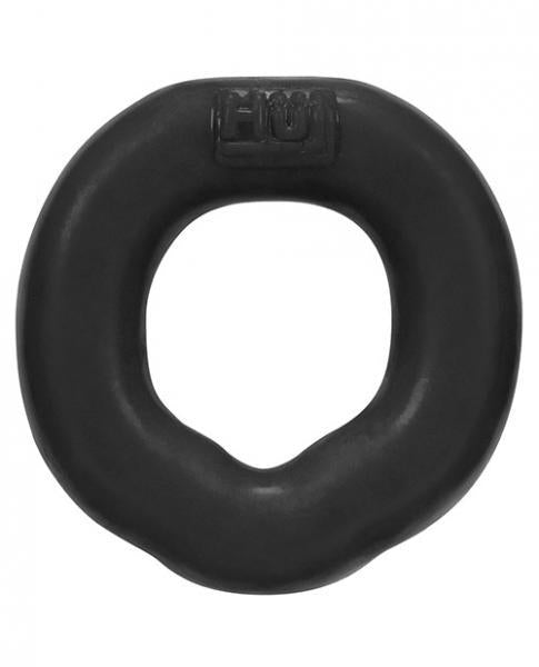 Hunkyjunk Fit Ergo C Ring Tar Black Cock Ring