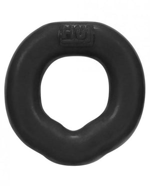 Hunkyjunk Fit Ergo C Ring Tar Black Cock Ring