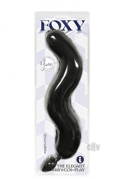 Foxy Fox Tail Plug Black