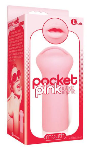 Pocket Pink Mouth Masturbator