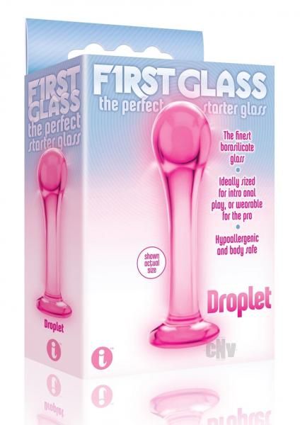The 9 First Glass Droplet Pink