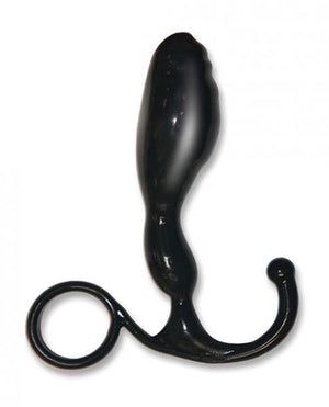 P Zone Advanced Thick Prostate Massager Black