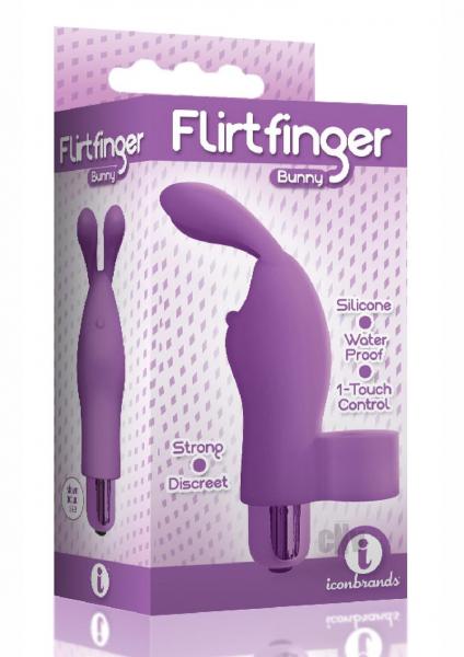 The 9 Flirt Finger Bunny Purple