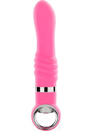 Closet Collection The Christiane Soul Silicone Vibrator Waterproof Pink 7 Inch