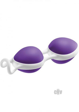 Joyballs Secret Violet/White Kegel Balls