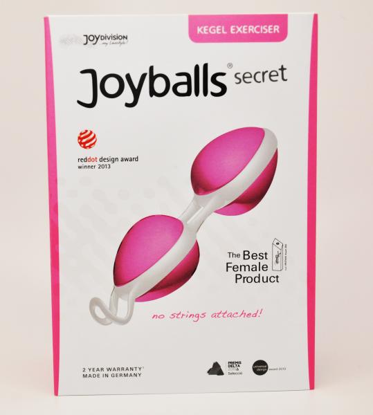 Joyballs Secret Rose/White Kegel Exerciser