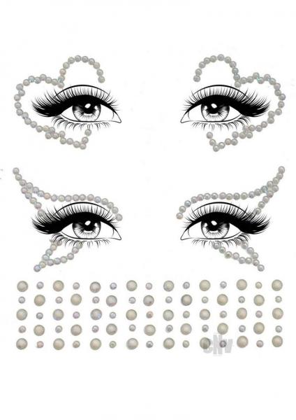 Ayla Gitd Face Jewel Sticker Os Clr
