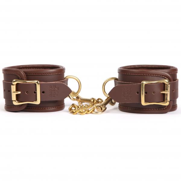 Red Room Ankle Cuffs Brown