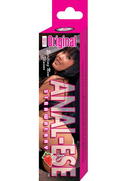 Anal Ese Flavored Desentizing Lubricant Strawberry 0.5oz