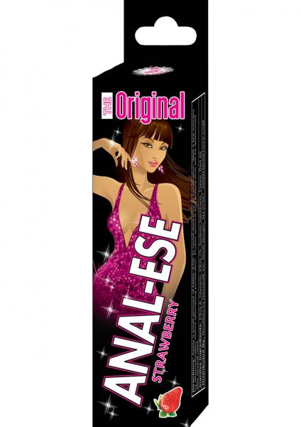 Anal Ese Soft Packaging Lubricant .5oz Strawberry