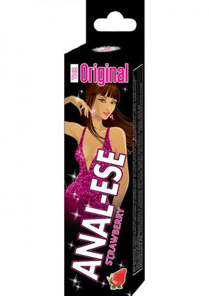 Anal Ese Soft Packaging Lubricant .5oz Strawberry