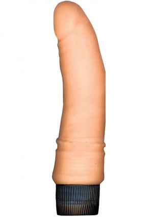 Natural Skin Clit Popper Vibrator 7 Inch Flesh