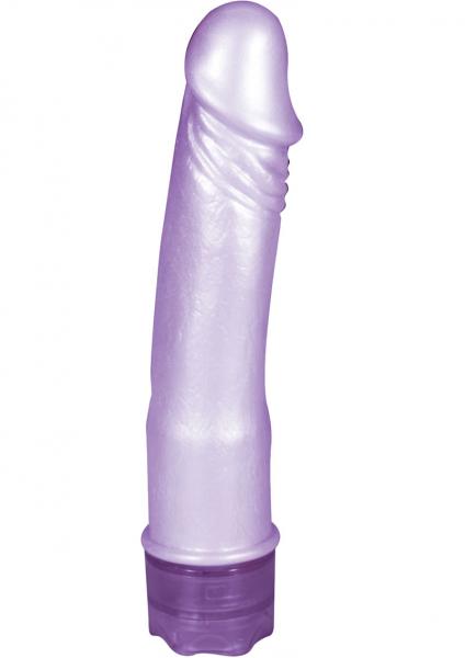 Pearlshine The Satin Sensationals The Tantalizer Vibrator Waterproof 7 Inch Lavender