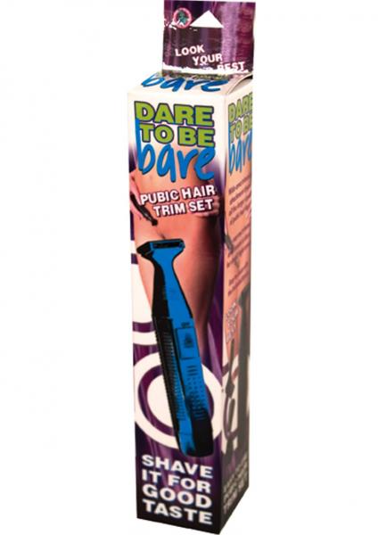Dare To Bare Public Hair Trim Set