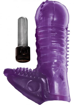 Vibrating Pleasure Sleeve For Couples Penis Enhancement Sleeve Purple