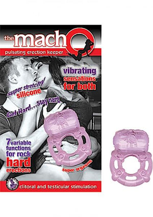 Mach Pulsating Erection Keeper Purple