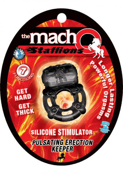 Pulsating Erection Keeper Smoke Cock Ring