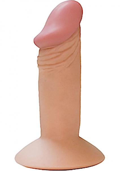 All American Mini Whopper 4 Inches Dong Beige