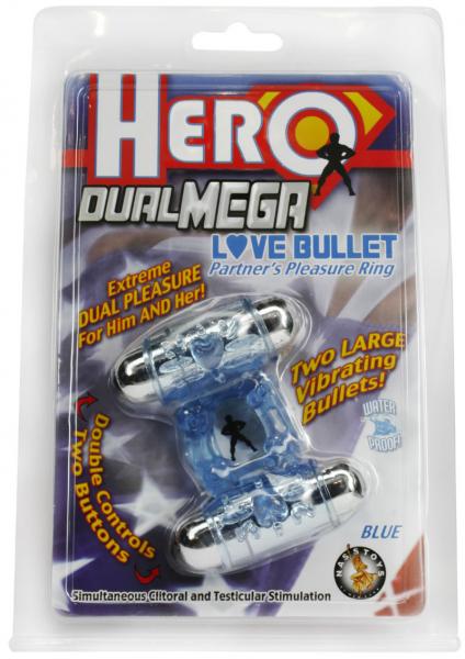 Hero Dual Mega Love Bullet Blue