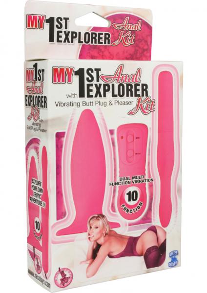 My 1st Anal Explorer Kit Waterproof Pink