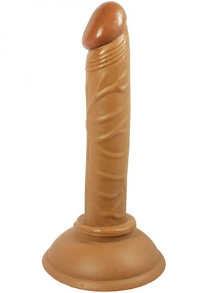 Latin American Mini Whopper 4 Inches Dong Brown