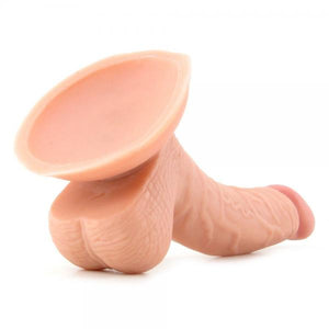All American Mini Whoppers 5 Inches Curved Dong Balls Beige