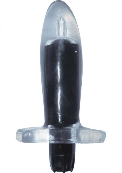 Orgasmix Gels Buttplug Waterproof Black 4.5 Inch