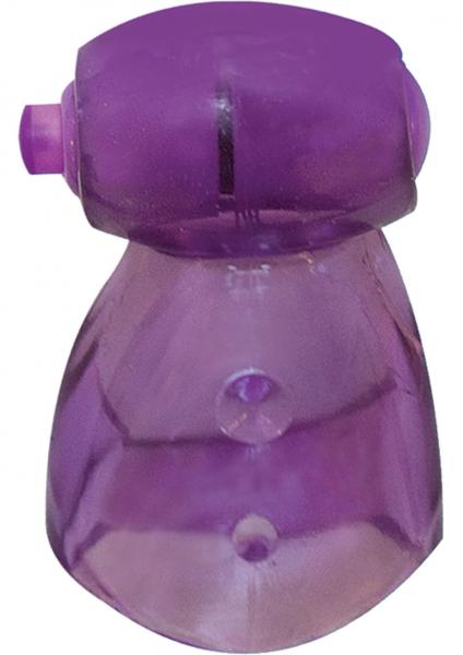 The Macho Endurance Vibrating Cockring Waterproof Purple