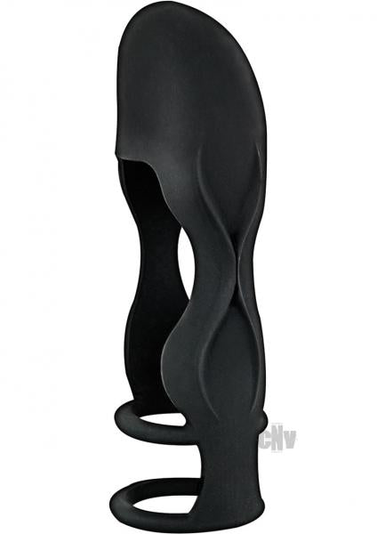 Sleek Silicone Penis Sheath Black