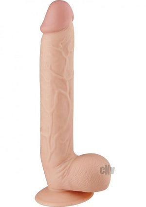 Maxx Men 11 Inches Straight Dong Beige