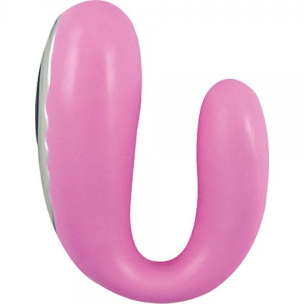 Surenda Silicone Oral Vibe 5 Function Usb Rechargeable Waterproof Pink