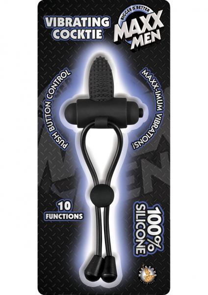 Maxx Men Vibrating Cocktie Black