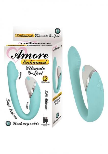 Amore Enhanced Ultimate G Spot Aqua Blue Vibrator