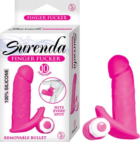Surenda Finger F*Cker Pink Vibrator