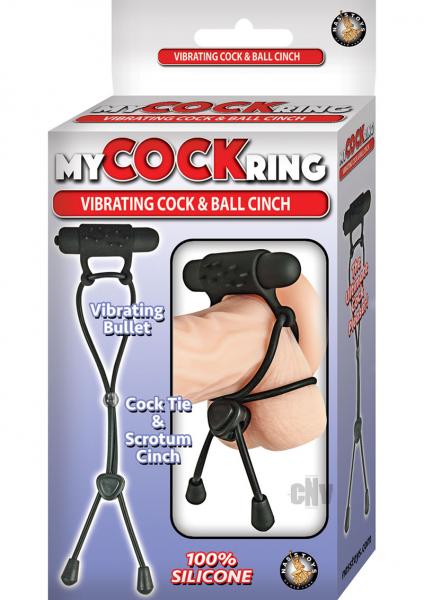 My Cock Ring Vibe Cock And Ball Cinch Black