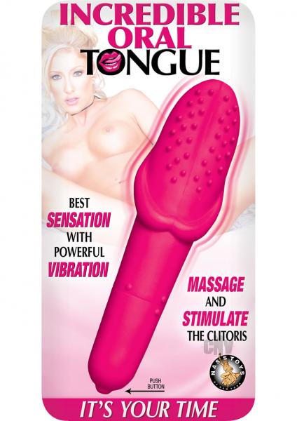 Incredible Oral Tongue Vibrator Pink
