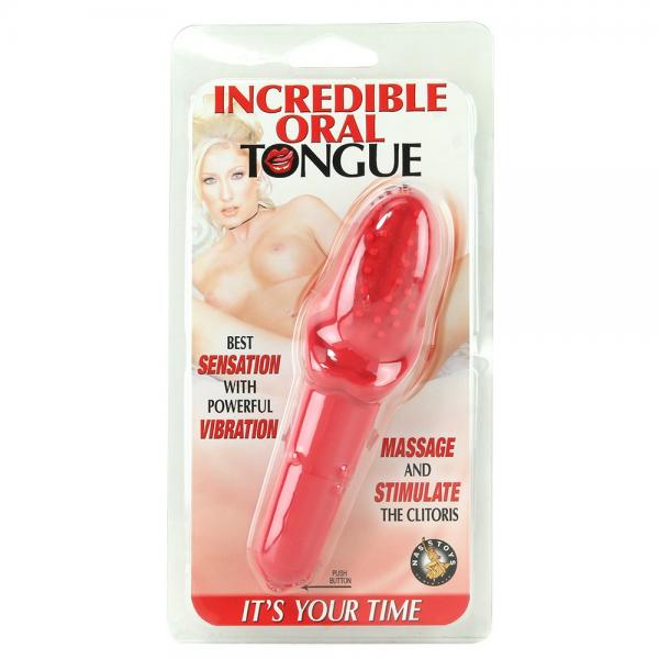 Incredible Oral Tongue Waterproof Vibrator Red