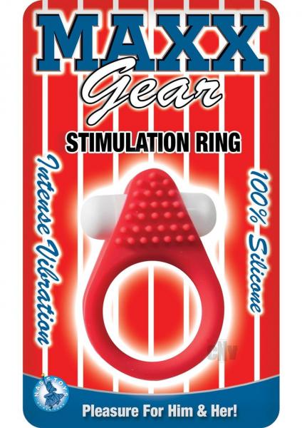 Maxx Gear Stimulation Ring Red