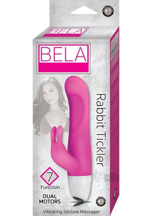 Bela Rabbit Tickler 7 Function Pink Vibrator