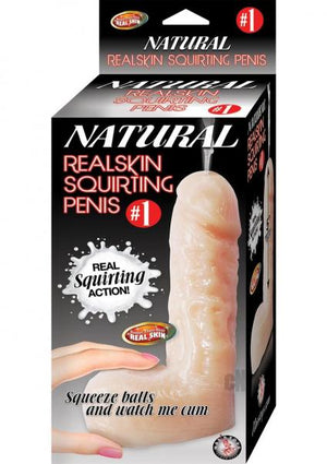 Natural Realskin Squirting Penis 01 6 Inches Dildo