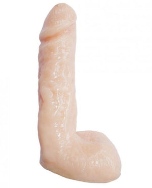 Natural Realskin Squirting Penis 03 7.5 Inches Dildo Beige