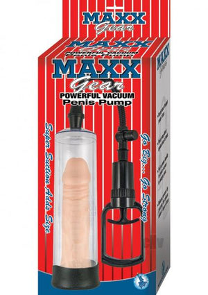 Maxx Gear Powerful Vacuum Penis Pump Clear