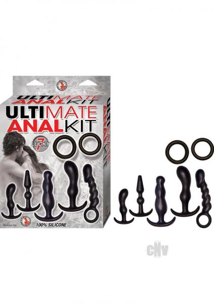 Ultimate Anal Kit Black 7 Unique Items