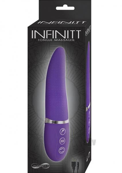 Infinitt Tongue Massager Purple Vibrator