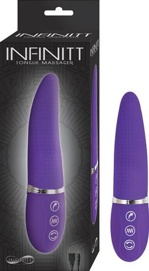 Infinitt Tongue Massager Purple Vibrator