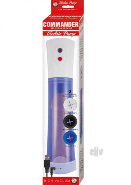 Commander Electric Pump Blue