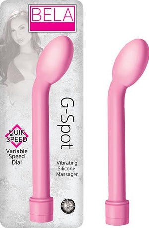 Bela G Spot Pink Vibrating Silicone Massager